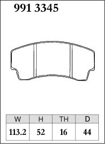 レーシングキャリパー用ブレーキパッド マッチングリスト | DIXCEL 