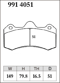 レーシングキャリパー用ブレーキパッド マッチングリスト | DIXCEL